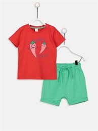 Erkek Bebek Pamuklu Tisort Ve Sort 2 Li Lc Waikiki Erkek Bebek Sort Tisort