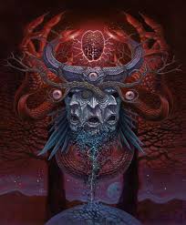 This Was A Personal Piece Based Off Of A Pen Drawing I Had Done I Wanted To Explore Different Things Such As Reflected L Evil Art Occult Art Dark Fantasy Art
