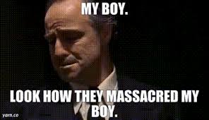 YARN | My boy. Look how they massacred my boy. | The Godfather (1972) |  Video clips by quotes | a8be9894 | 紗