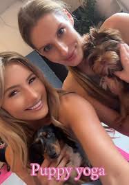 My heart😍✨ #puppyyoga #puppy