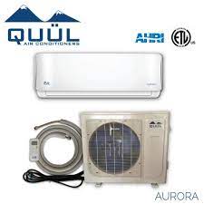 Before installing a new ductless air conditioner or switching out your existing system, it's important to understand how they work. Quul 12 000 Btu Aurora Ultra Ductless Mini Split Inverter Air Conditioner Outside Unit 230 Volt 60 Hz R Q Au12 Out The Home Depot