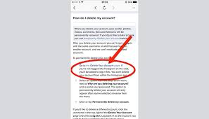 How do i link or unlink my instagram account to my facebook profile? How To Delete An Instagram Account Step By Step Guide Business 2 Community