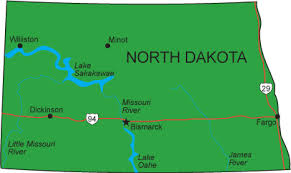 Bismarck Is The Capital Of What State The Geographical Center Of North Dakota Is Located At Latitude 47 54 Degrees North And Longitude 99 79 Degrees West T North Dakota Dakota City Missouri River