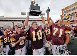 Anadarko vs Clinton 4A State Championship Football