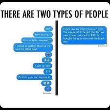 There Are Two Types Of People Meme Ahseeit
