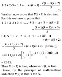 Ncert Solutions For Class 11 Maths Chapter 4 Principle Of Mathematical Induction Ex 4 1 Cbsetuts Com Ncertsolut Mathematical Induction Math Vocabulary Math