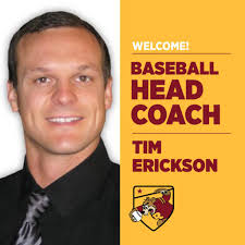 Baseball: New Head Coach Tim Erickson