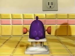 At first, he seems like a nice little alien, but he can get to be a very very big problem. Lego Larryboy Novocom Top