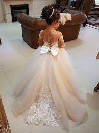 Long Sleeve Flower Girl Dresses Birthday Party Dress Flower Girl Flower Girl Dresses Tulle Girls Pageant Dresses Flower Girl Dresses