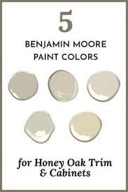 Rl to help me spiffy up our kitchen a bit! Five Benjamin Moore Paint Colors For Honey Oak Trim Cabinets Honey Oak Trim Paint Colors Benjamin Moore Honey Oak