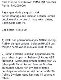 Fikir tentang simpan duit tu hari ini juga. Nampak Macam Tak Logik Tapi Pasangan Ni Berjaya Beli Rumah Rm200k Dengan Gaji Bawah Rm2 000