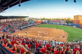 The stadium has seating for 750 fans. Arizona Softball To Have 100 Fan Capacity For Ncaa Tournament Arizona Desert Swarm