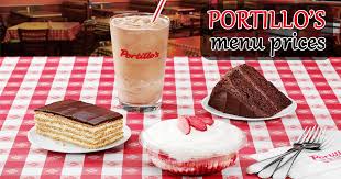 Place the second cake on top and use the remaining frosting to coat the top of the cake and the sides. Portillos Menu Prices Updated Catering Menu And Nutrition Info