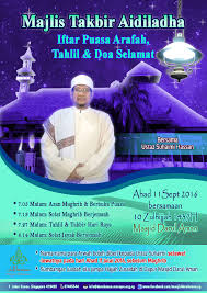 We did not find results for: Majlis Takbir Aidiladha Iftar Puasa Masjid Darul Aman Facebook