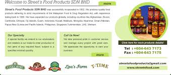 Prsb (pacific refrigerating sdn bhd) began its operations in year 1994 as a private limited company and wholly owned subsidiary company of fatric sdn bhd. Fruit Jam Manufacturer Wholesaler Penang Pulau Pinang Malaysia Street S Food Products Sdn Bhd