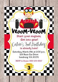 Race car birthday party invitations from race car birthday invitations , source:www.dolanpedia.com. Printable Race Car Birthday Party Invitation Personalized Racing Invitation Choose Hai Race Car Birthday Party Cars Birthday Invitations Car Birthday Theme
