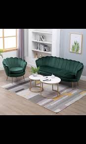 Find living room sets at wayfair. 2 Seater Velvet Sofa Nordic Modern Luxury Scallop Furniture Armchair Sofa Set Furniture Home Living Furniture Sofas On Carousell