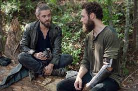 Three years after his death, he found himself falling in love again, with two different men, two men that were already together. Walking Dead Star Says Aaron And Jesus Romance Happened Offscreen