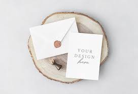 Invitation Card With Envelope Mockup Mockupworld Https Www Mockupworld Co Free Invitation Card Wi Invitation Mockup Free Invitation Cards Postcard Mockup
