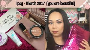 Ipsy's warehouses are located in texas and north carolina. Ipsy March 2017 Glam Bag You Are Beautiful Sephora Birthday Gift Info
