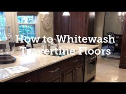Input project size, product quality and labor type to get travertine backsplash material pricing and installation cost estimates. How To Whitewash Travertine Floors Youtube