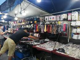 Encircling two rows of shophouses, the crowd and vendors pour in from as early as 4:00 pm. Choypengism Pasar Malam Scene After Mco