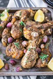 Just trim, pat dry, simple spices, and bake them in the oven. Baked Herb Chicken In Mealthy Crisplid Ruchiskitchen
