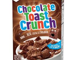 Contains whole grains for a well its the same as the cinnamon toast crunch, just churro shaped. Cinnamon Toast Crunch Just Got Turned Into Churros