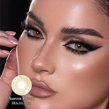 Ksseye ODM Light Brown Eye Contacts Lens Hazel Colored Contacts Natural  Contact Lenses, Best Color Contact Lens, Safety and Comfortable