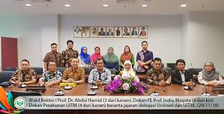 Contoh visi dan misi antara lain sebagai berikut. Fe Unimed Perkuat Kemitraan Internasional Dengan Uitm Malaysia Fakultas Ekonomi