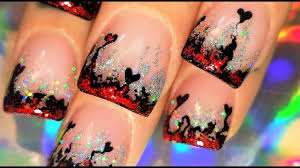 30 valentine's day nail ideas that are anything but cheesy. Red Hot Lava Heart Nails Valentine S Day Nail Art Design Tutorial 2018 Youtube