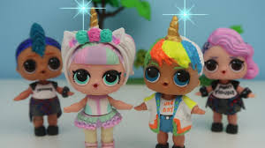 Lol Surpriz Unicorn Boy Kendi Yaptigim Big Brother Lol Erkek Bebek Uni Boy Toy Video Bidunya Oyuncak Youtube
