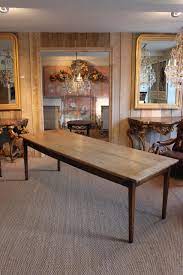 Mission fruitwood finish convertible 3 in 1 table. Wonderful 19th Cent French Fruitwood Dining Table Dining Tables