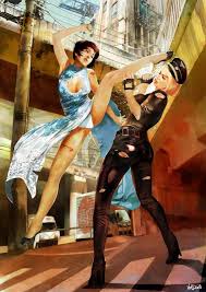 Wanneer de twee elkaar spreken, loopt het uit op een ware catfight! Blonde Catfight Comic Fight