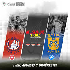 This is atlético san luis vs tigres (2) by edwing salazar ávila on vimeo, the home for high quality videos and the people who love them. Atletico San Luis Vs Tigres El Proyecto Caliente Race Sports Book Facebook