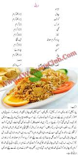 Biryani Recipe Urdu Cooking Recipes In Urdu Chicken Biryani Recipe Recipes