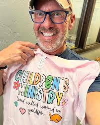We printed a new cute tshirt for a children's minister and I love how great  it turned out!!!