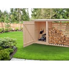 Kaminholzregal Kiefer Fichte B X H 240 X 190 Cm Kaminholzregal Gerateschrank Garten Hintergarten