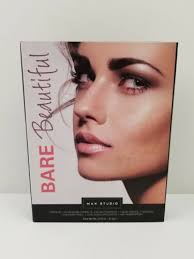 Max Studio Bare Beautiful Make-Up Kit Eyeshadow, Blush, Lipstick, Mascara,  Liner