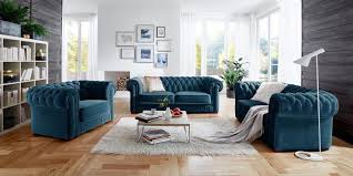 barock chesterfield sofa garnitur 3 2 1 stoff samt turkis petrol couches barock stil chesterfield mobel chesterfield sofa sofa
