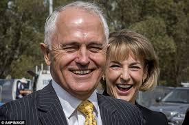 Tony abbott malcolm turnbull preceded by: Malcolm Turnbull Still Smiling After Being Upstaged By Michaelia Cash In Brisbane Daily Mail Online