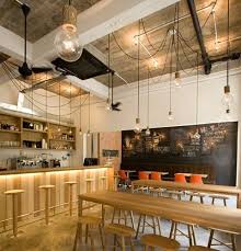 That Was The Idea For The Ceiling Light In The Living Room Of D Apartment Bar Design Restaurant Restaurant Interior Cafe Interior