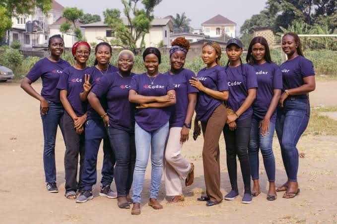 Codar Tech Africa team members in Lagos, Nigeria. Source: Codar's blog