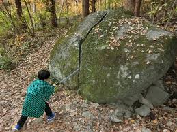 Rock, form of popular music that emerged in the 1950s and that by the end of the 20th century was the world's dominant form of popular music. Cracked Rock Resembling One In Hit Anime Demon Slayer Popular With Kids In Central Japan The Mainichi