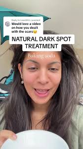 Natural Dark Spot Treatment with Baking Soda