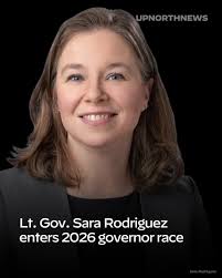 Wisconsin Democratic Lt. Gov. Sara Rodriguez entered the battleground  state's open race for governor
