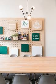 Foodcorps Office By Atelier Cho Thompson Office Cafeteria Custom Desk Work Organization