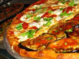 Pepperoni, sausage, ham, meatballs, mushroom, spinach, broccoli, tomatoes and peppers. East Village Pizza Kebabs In Nyc Reviews Menu Reservations Delivery Address In New York
