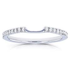 Notched Diamond Wedding Band 1 8 Carats Ctw In 14k White Gold Size 6 5 White Gold Diamond Wedding Bands Titanium Wedding Rings Wedding Bands