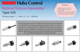 Pressure Transmitter 520 &acirc; Huba Control Online Shop Delhi India &acirc;  Envirotech Industrial Products